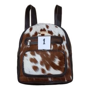 Full Grain Cowhide Hairon Backpack